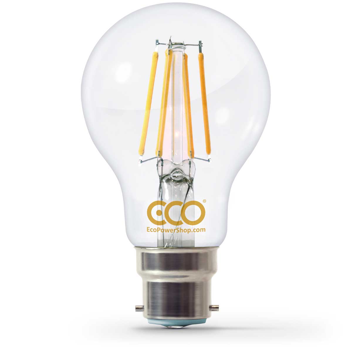 ECO B22 Dimmable LED Filament Bulb 70W Eqv