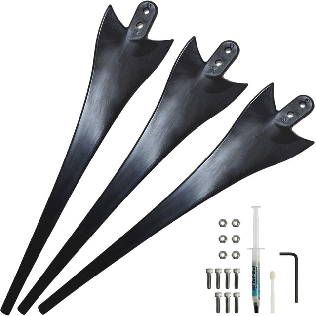 blade set including bolts for air 30/ air x turbines