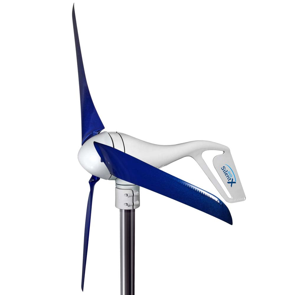 AIR Silent X wind turbine mounted on a pole