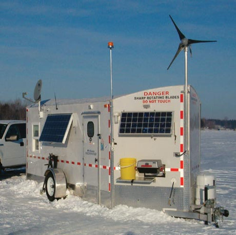 air 30 turbine being used on a remote monitoring station