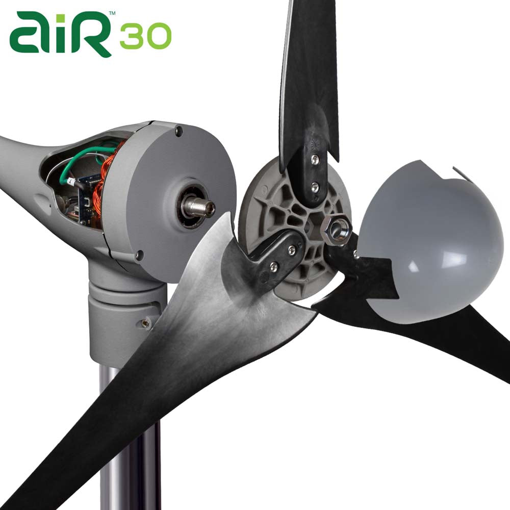 air 30 turbine exploded front view