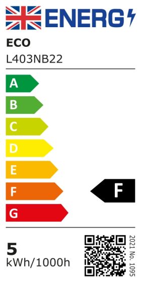 energy rating L403NB22 ECO bulb