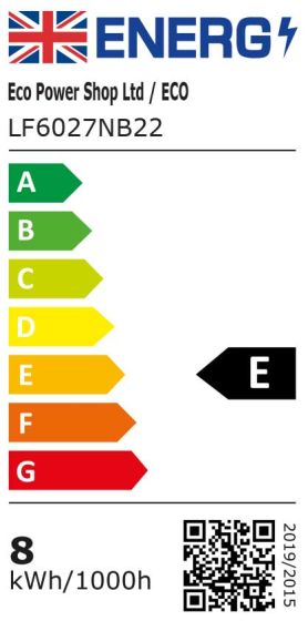 Energy label for bulb LF6027NB22