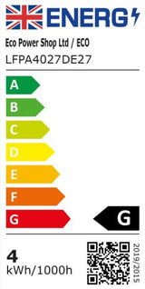 Energy label for bulb FPA4027DE27