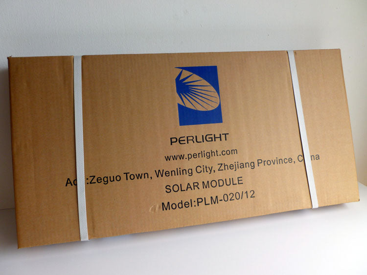 Perlight 20W Monocrystalline Solar Panel