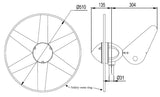 Dimensions of the Rutland 504