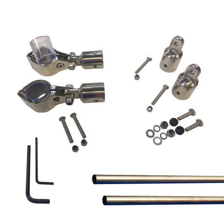 Rutland marine mounting stays kit components