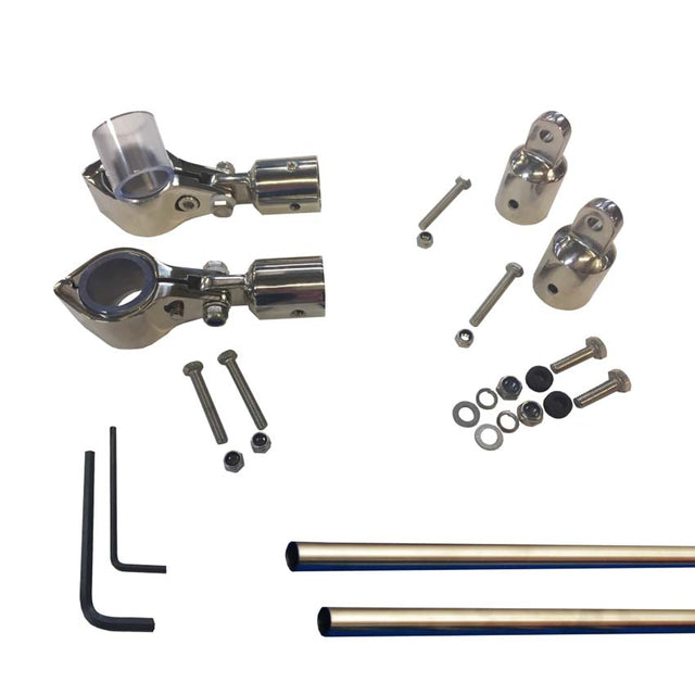 Rutland marine mounting stays kit components