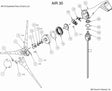 Spare parts diagram for AIR 30 and AIR X turbines