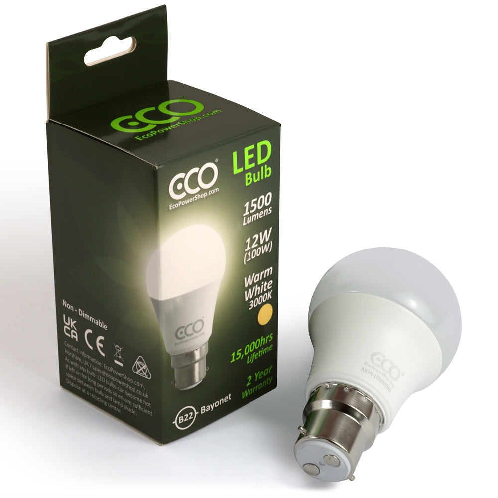 100W equivalent LED warm white LED ECO bulb with box