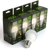 4 box pack of ECO 100W-equivalent warm white LED light bulb