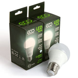 2 box pack of ECO 100W-equivalent LED E27 bulb