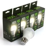 4 box pack of eco 40W warm white led B22 bulbs